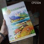 KeepSmiling Watercolor Pad 160gsm 24 Sheets | ওয়াটার কালার প্যাড - Image 5