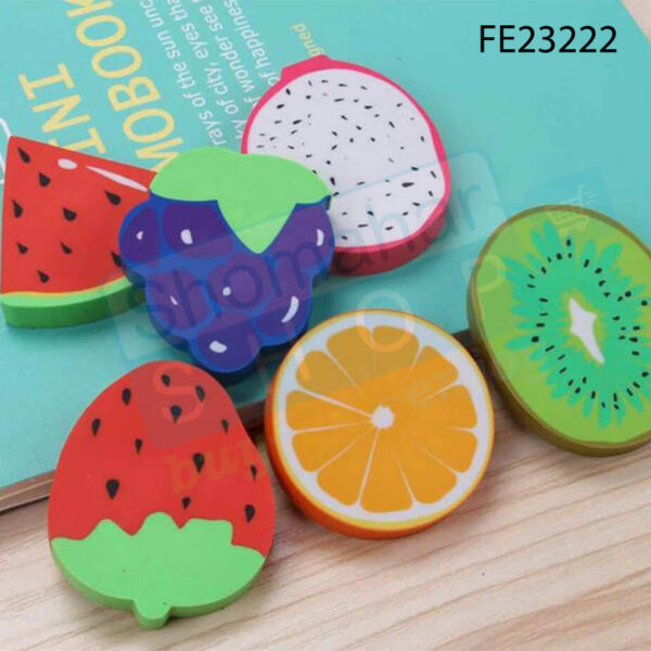Fruits Shape Erasers | ফলের শেপ ইরেজার