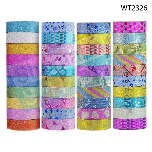 Washi Tapes Multicolor (10pcs) | ওয়াশি টেপস