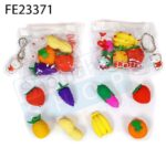 Cute Different Shapes Of Fruits Eraser | বিভিন্ন আকারের ফলের ইরেজার - Image 2