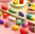 Cute Different Shapes Of Fruits Eraser | বিভিন্ন আকারের ফলের ইরেজার - Image 3