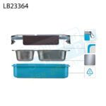 Tedemei Stainless Steel Insulated Lunch Box | স্টেইনলেস স্টীল লাঞ্চ বক্স - Image 5