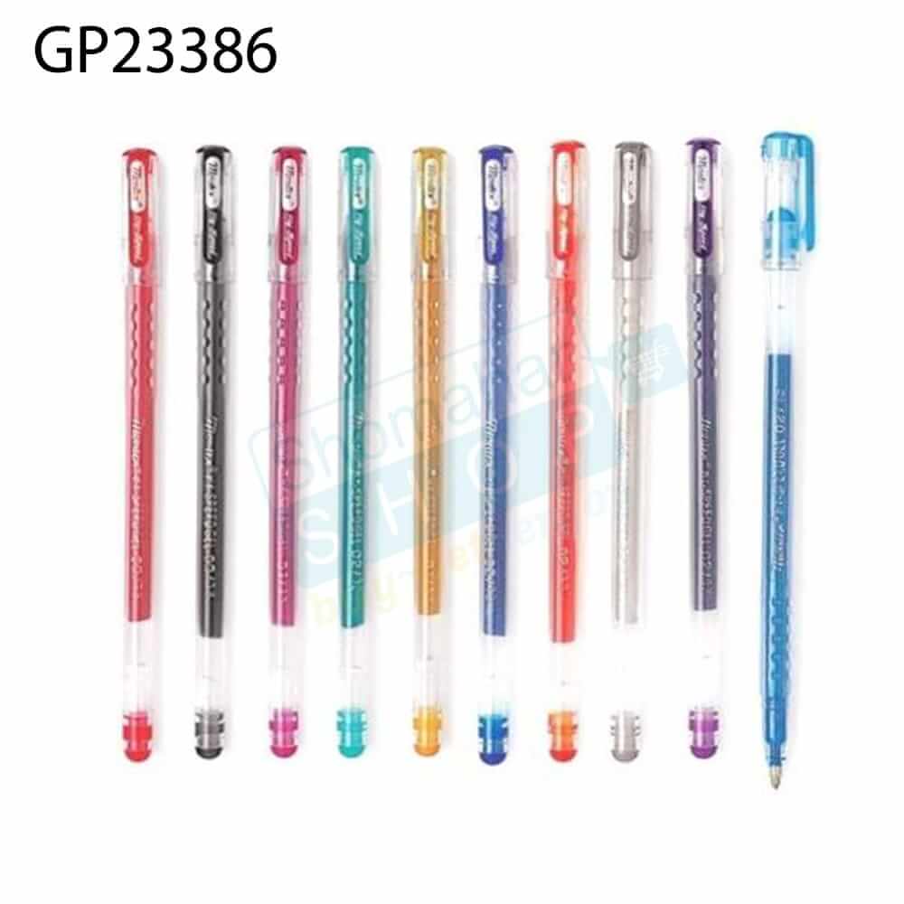 GP23386 - 01 Montex Multicolor Glitter Gel Pen | গ্লিটার জেল পেন - Image 1