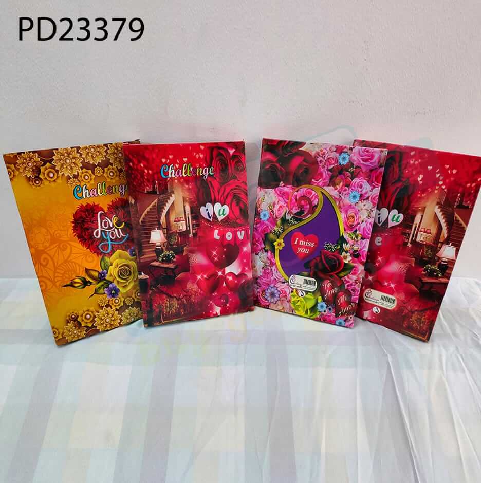 PD23379 - 01 Flower Pattern Box Diary | ফুল প্যাটার্ন বক্স ডায়েরি - Image 1