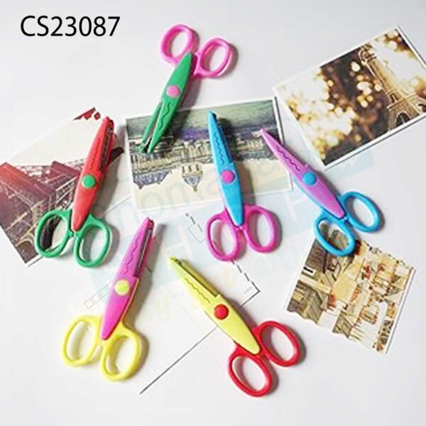 Craft Scissors Different Cut-Out Shapes | ক্র্যাফ্ট কাঁচি