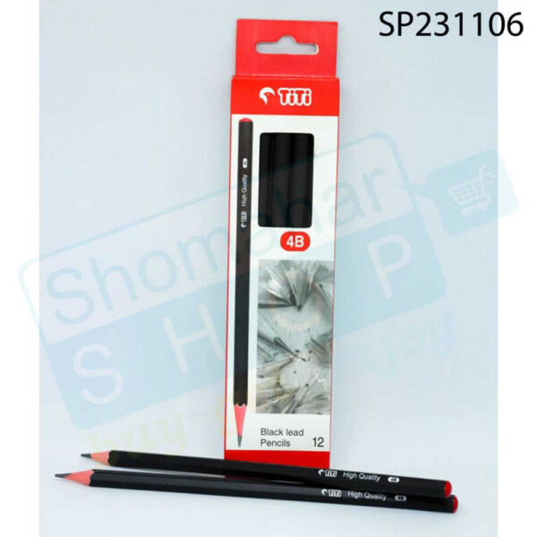 Joytiti Artist Drawing Sketch Pencils (12pcs) | আর্টিস্ট ব্ল্যাক স্কেচ পেন্সিল আঁকা