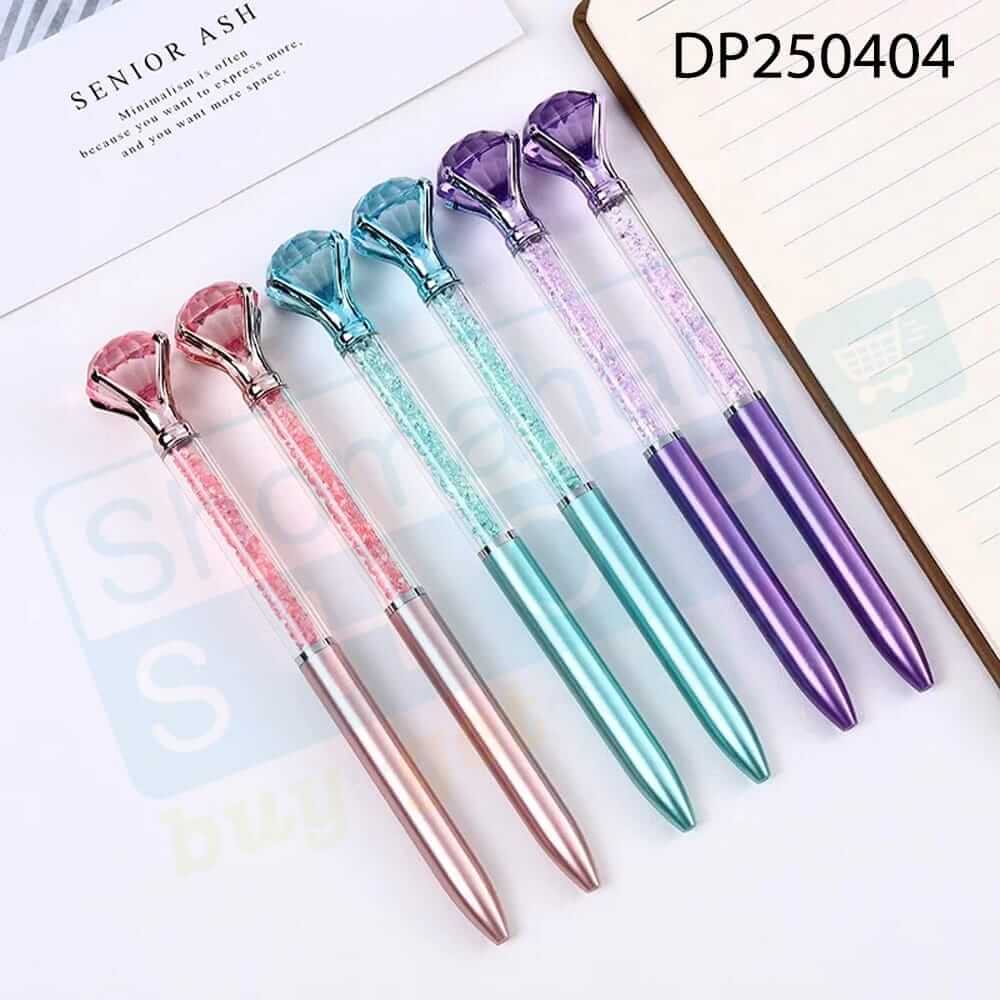 DG250402_01 Diamond Crystal Pen | ডায়ামন্ড ক্রিস্টাল পেন - Image 1