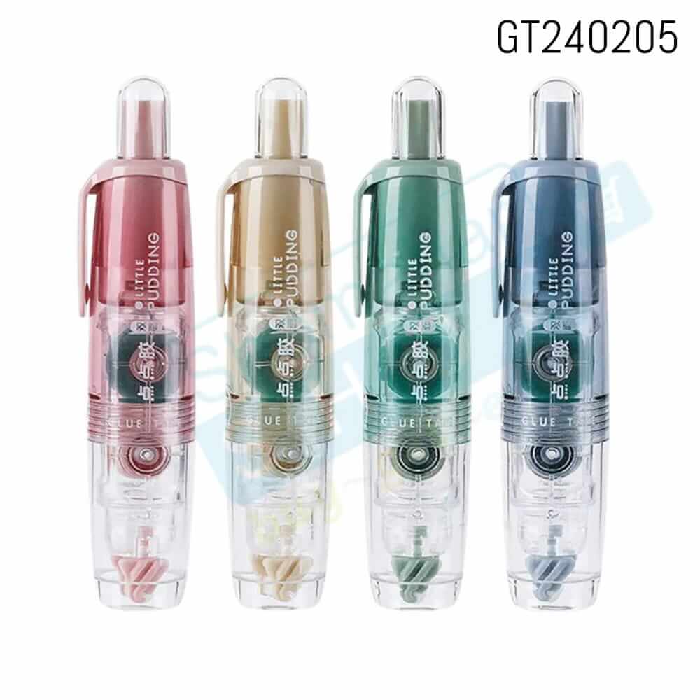 GT240205_02 Glue Pen Tape Roller Retractable Double Side | ডাবল সাইড রোলার পেন টেপ - Image 1