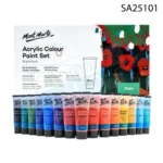 Mont Marte Signature Acrylic Color Paint Set 24pc x 75ml | অ্যাক্রিলিক রঙের পেইন্ট - Image 3
