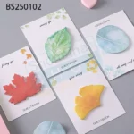 Leaf Shape Guest Book Sticky Note