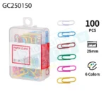 Multicolor Gems Clip 100 pcs
